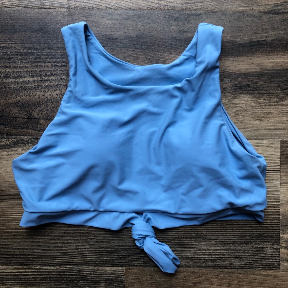 IFFEI Two Piece Swimsuit Woman’s Medium Light Blue - Picture 2 of 9